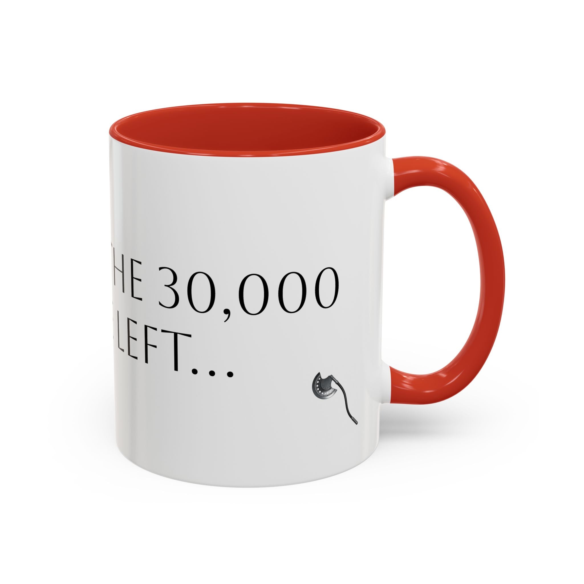 "You take the 30,000 on the left..."