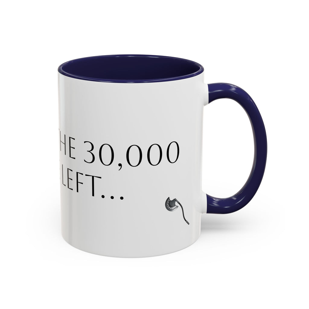 "You take the 30,000 on the left..."