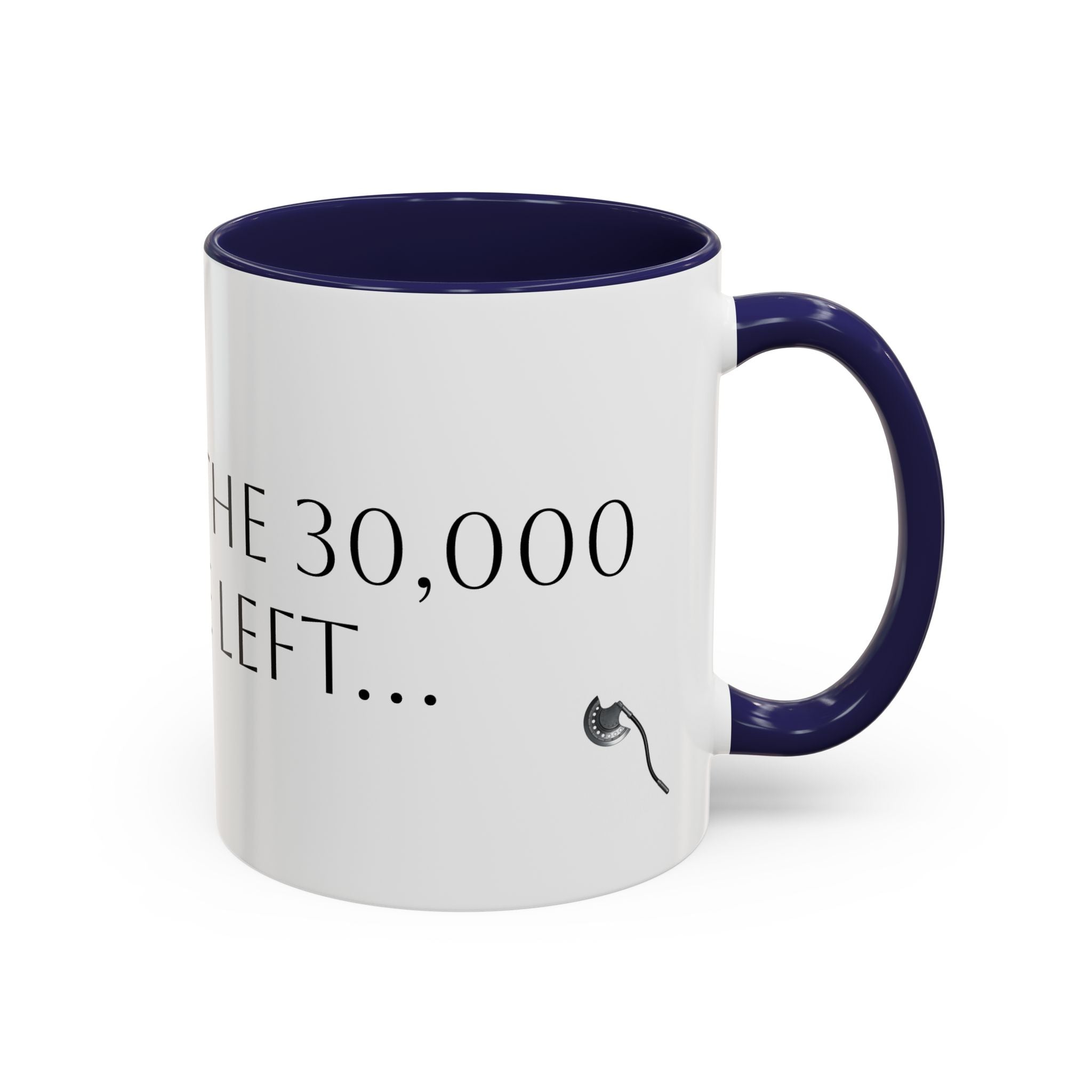 "You take the 30,000 on the left..."