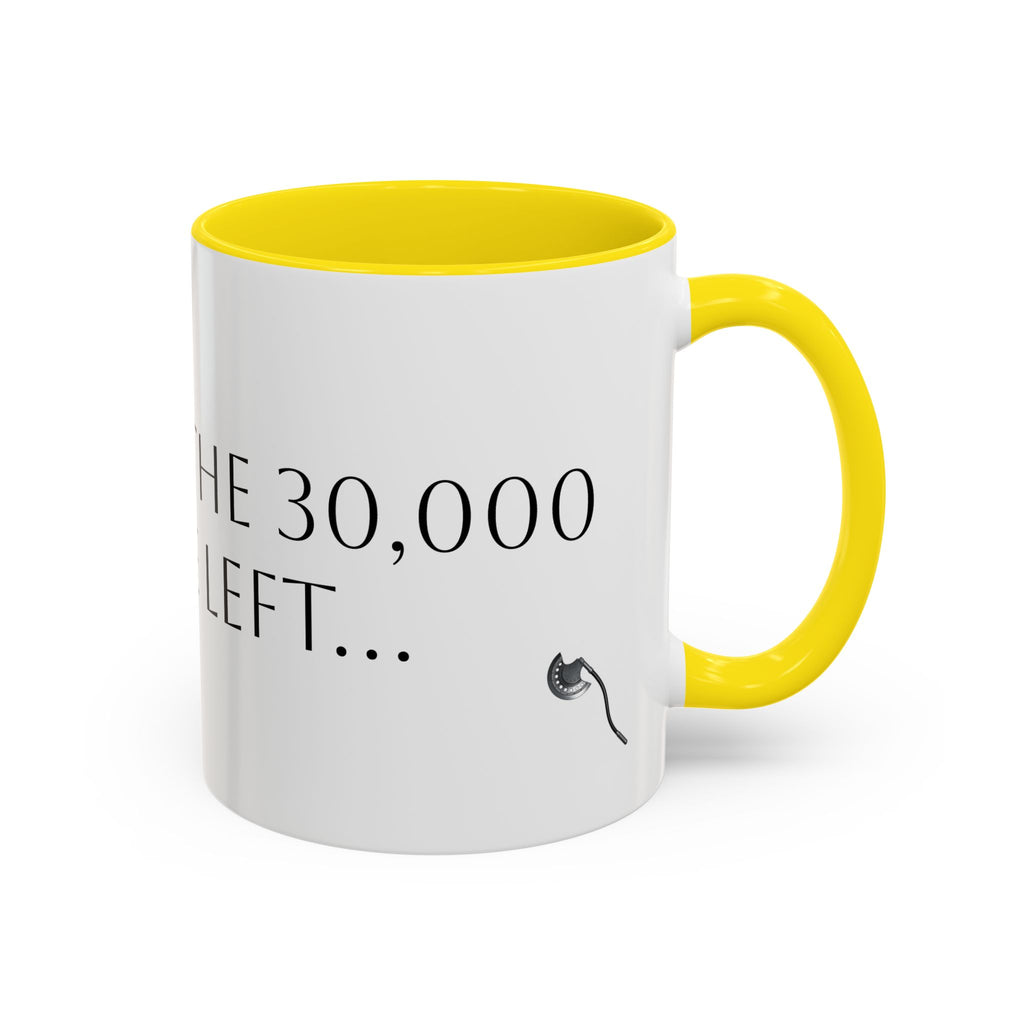 "You take the 30,000 on the left..."