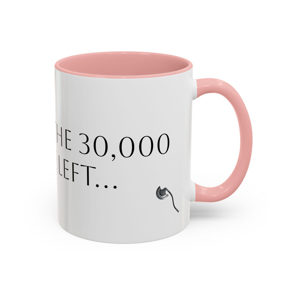 "You take the 30,000 on the left..."