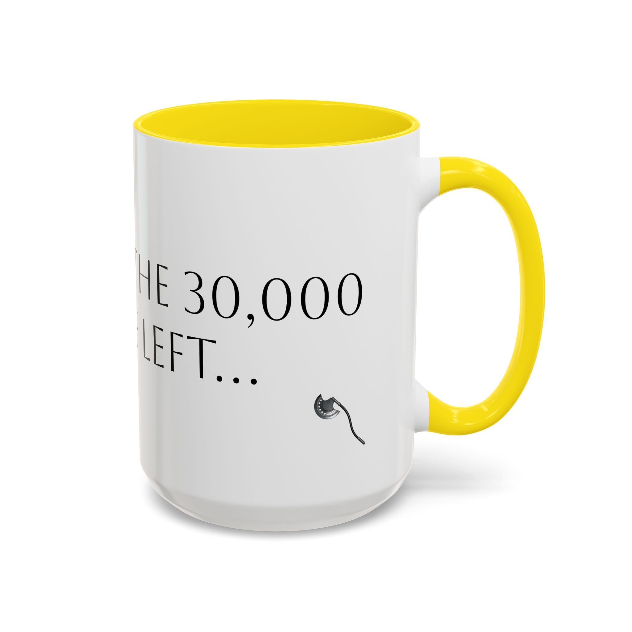 "You take the 30,000 on the left..."