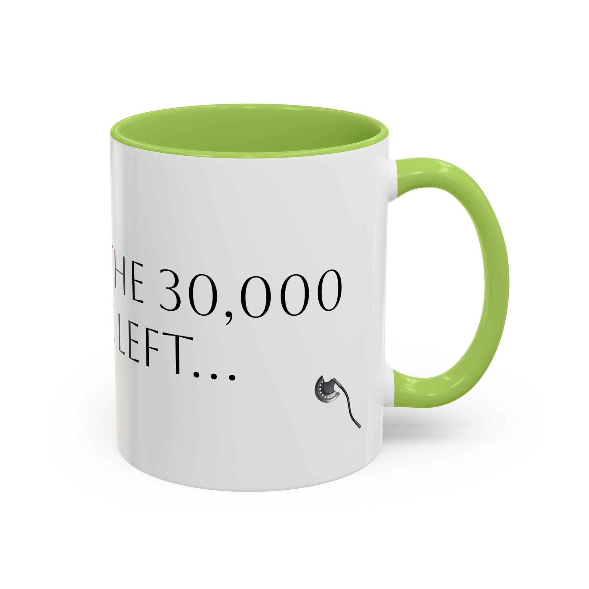 "You take the 30,000 on the left..."