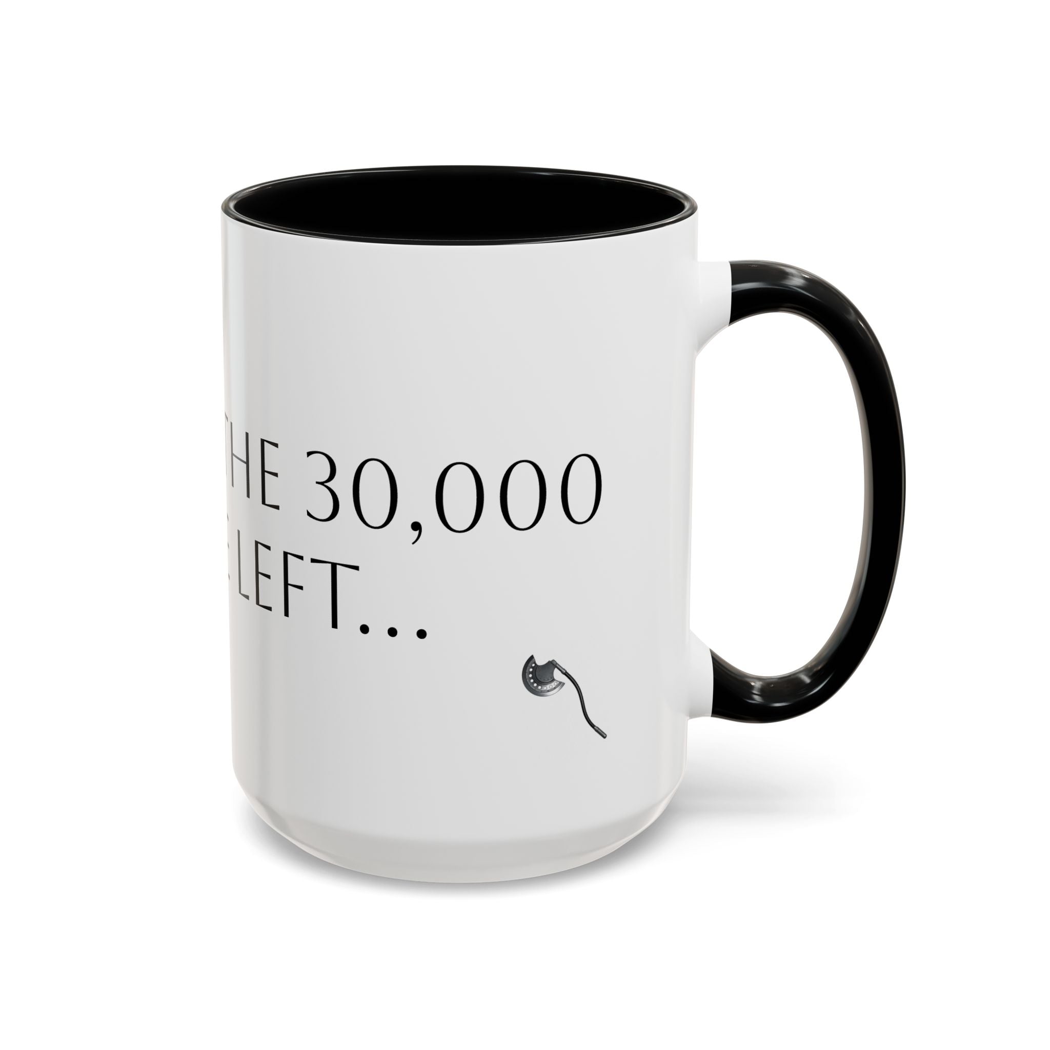 "You take the 30,000 on the left..."