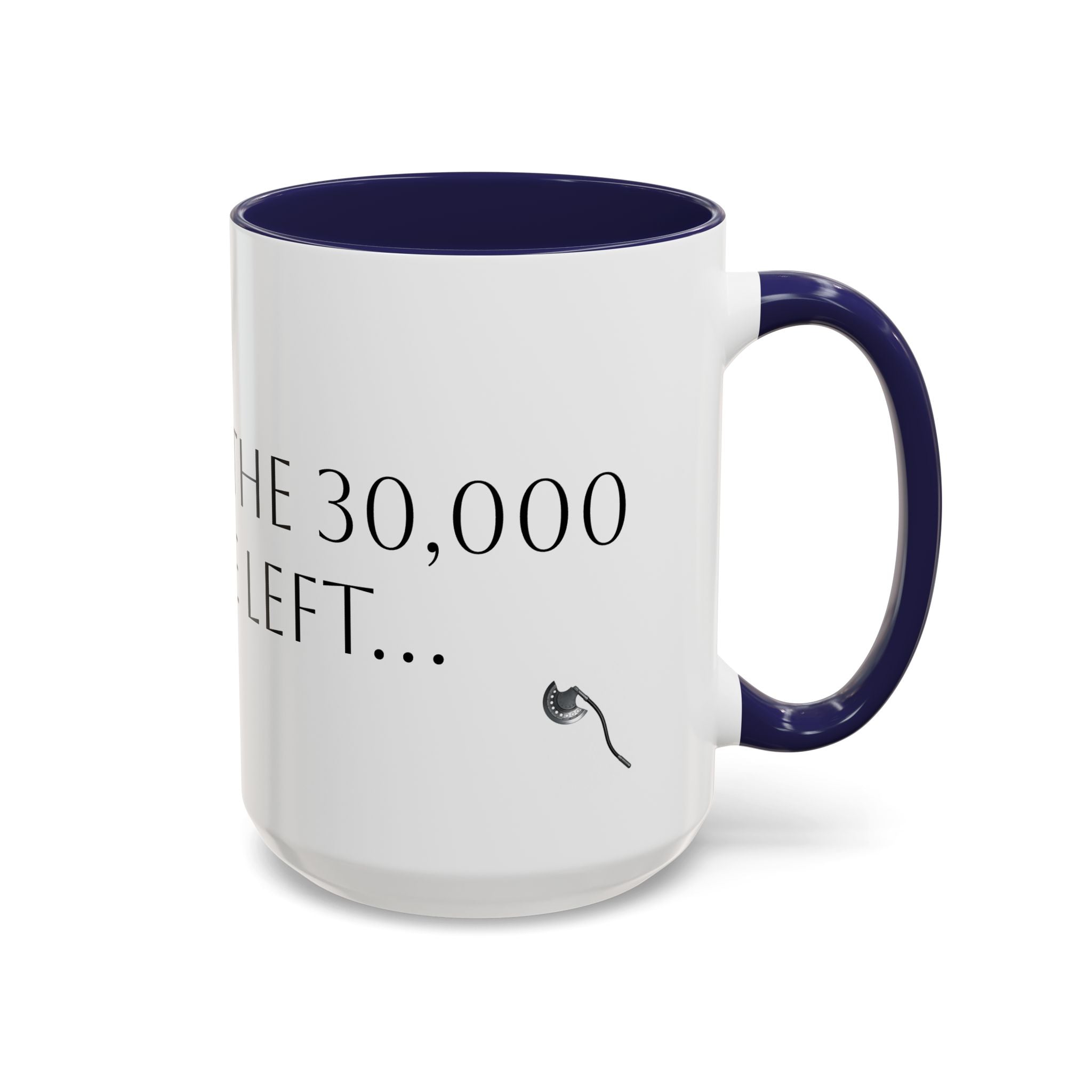 "You take the 30,000 on the left..."