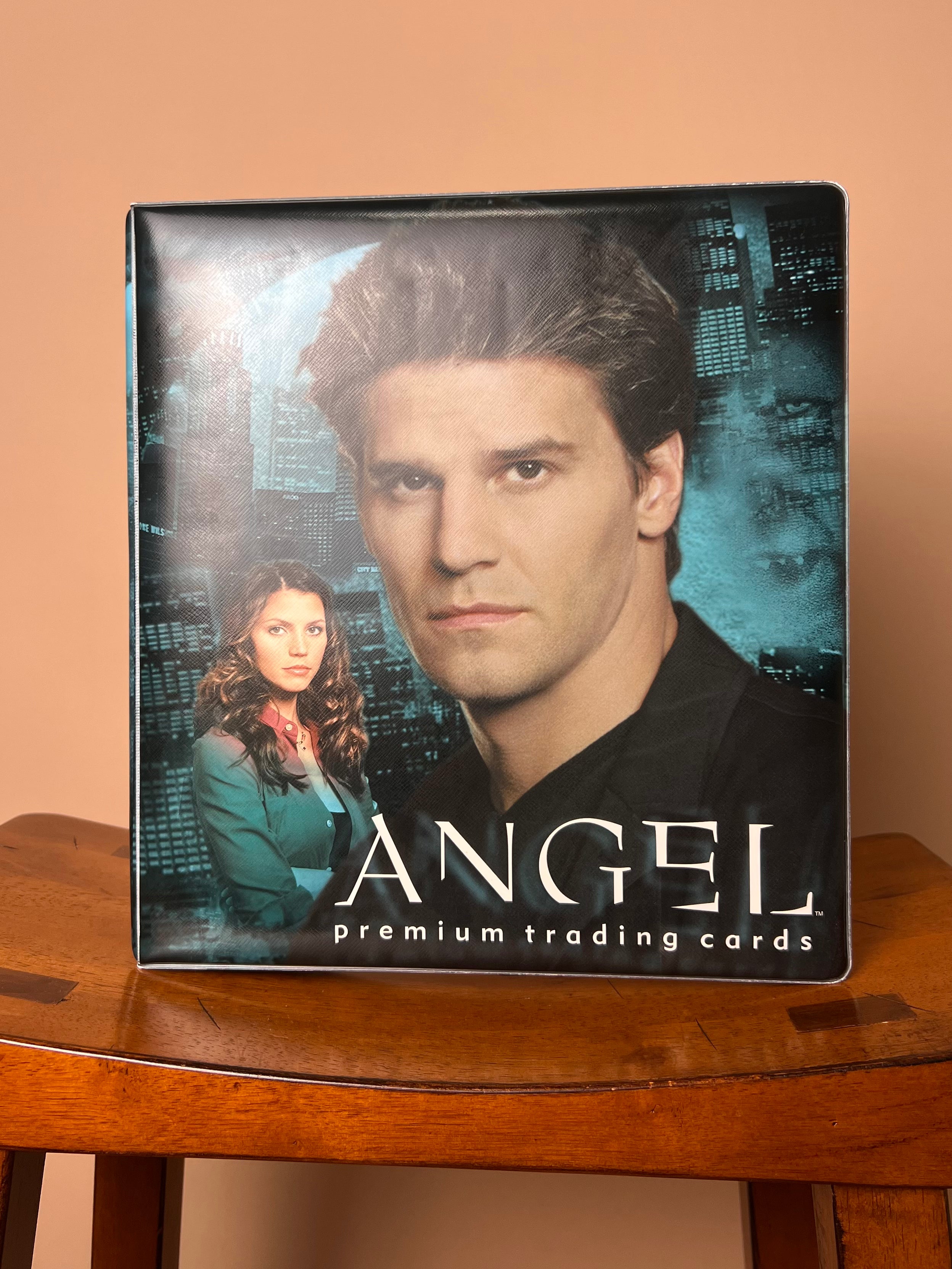 Angel Premium Trading Cards Binder — Inkworks, 2000