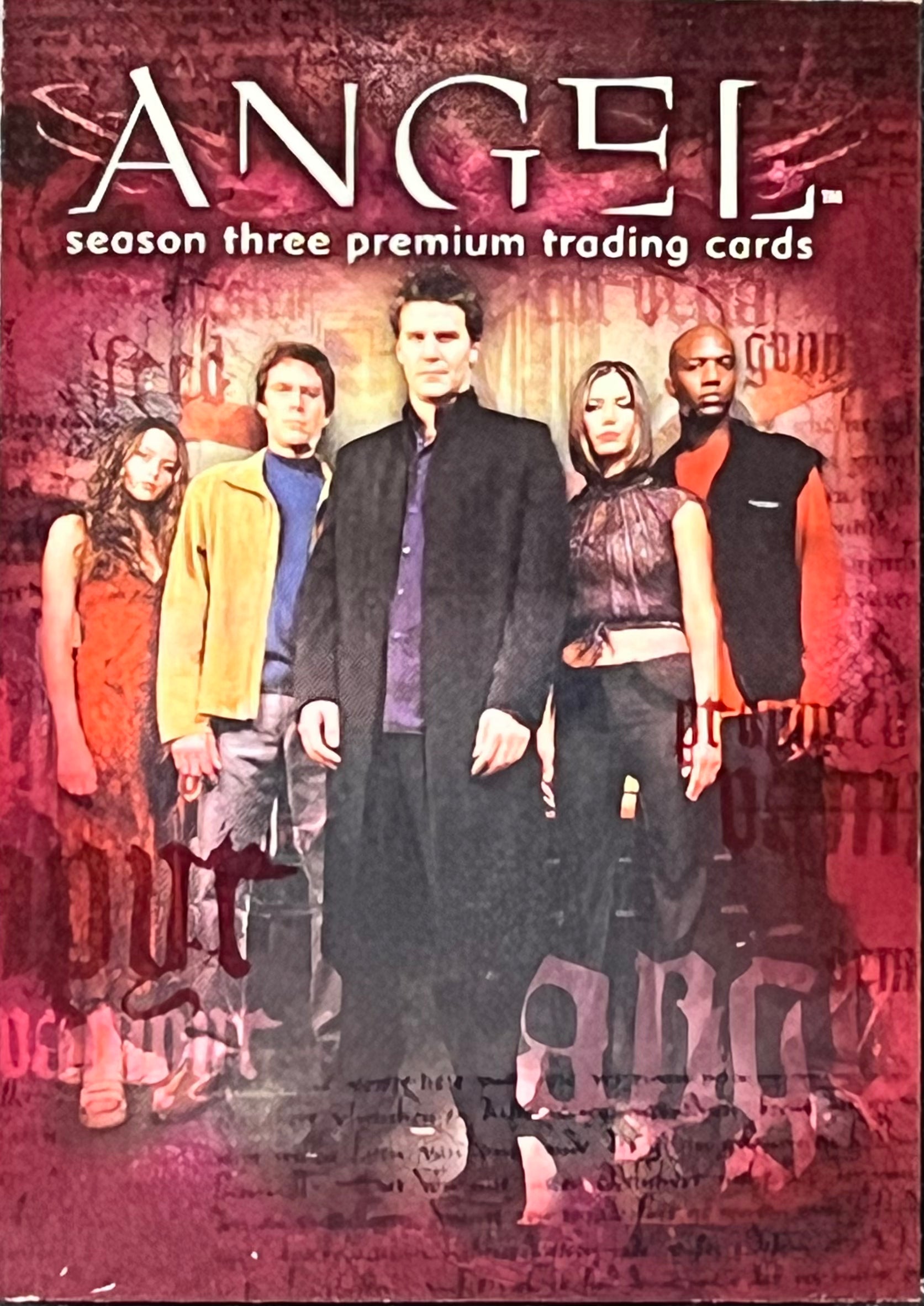 Charles Gunn Angel Trading Cards — Choose Your Card