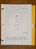 Angel Shooting Script — "Judgment" — Alexis Denisof's Copy, J. August Richards' First Episode as a Series Regular