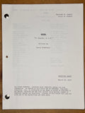 Angel Season Finale Shooting Script — "To Shanshu in L.A."