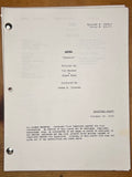 Angel Shooting Script — "Reunion" — Alexis Denisof's Copy