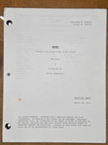 Angel Season Finale Shooting Script — "There's No Place Like Plrtz Glrb"