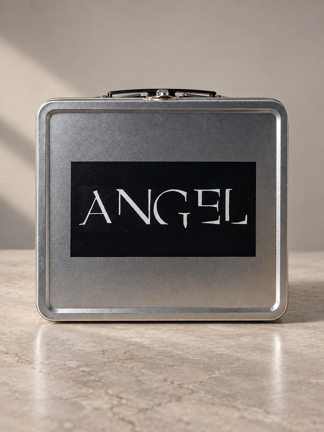 Authentic Angel Cast-Signed Lunchbox & Thermos Set — 2001 Holiday Crew Gift