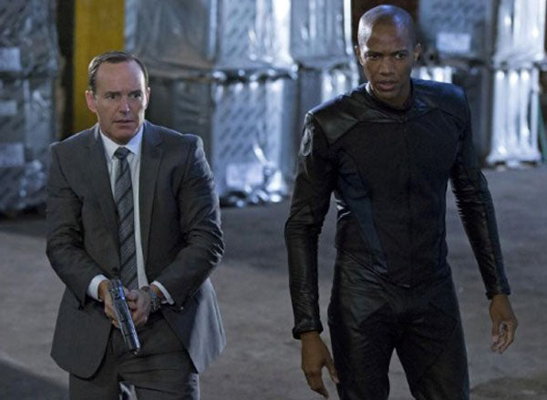 J. August Richards Personalized Signed Photo — Deathlok with Coulson (Marvel's Agents of S.H.I.E.L.D.)