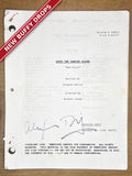 Buffy "Bad Girls" Shooting Draft Script — Hand-Signed by Alexis Denisof — Wesley's Debut, 1/1 From His Personal Collection