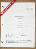 Buffy "Consequences" Shooting Draft Script — Hand-Signed by Alexis Denisof — Addressed to Alexis on Set, 1/1