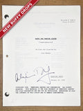Buffy "Doppelgangland" Shooting Draft Script — Hand-Signed by Alexis Denisof — 1/1 From His Personal Collection