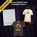 "The Cautionary Tale of Numero Cinco" Bundle — 1/1 Vintage Tee, Script & Mexico Edition Tee